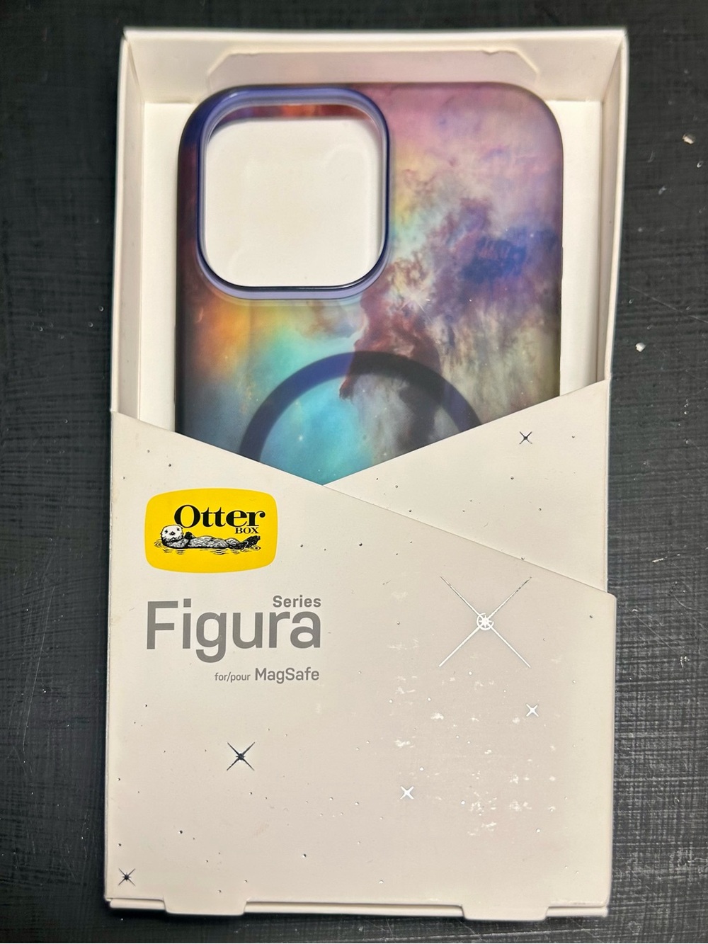 RARE OtterBox Figura Series for iPhone 16 Pro Max Case - Lagoon Nebula Design